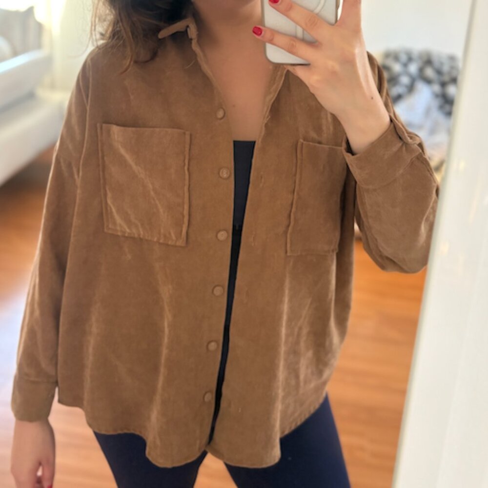 Corduroy shirt